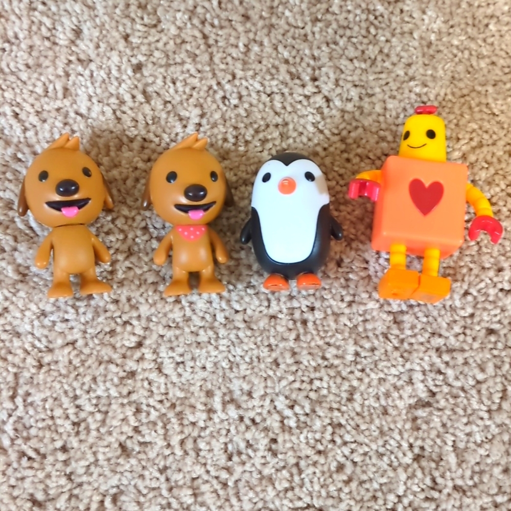 4 Sago Mini Figurines